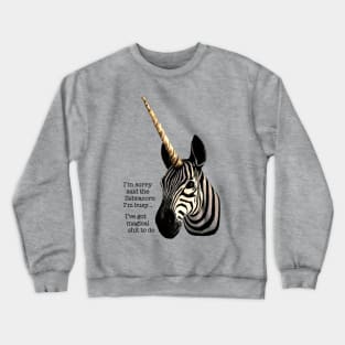 The Zebracorn Crewneck Sweatshirt